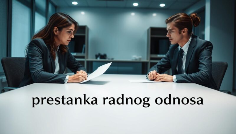 prestanka radnog odnosa